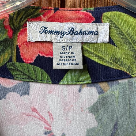 EUC Tommy Bahama Clara Floral Print Faux Wrap Dress in Women's Small - Picture 3 of 10